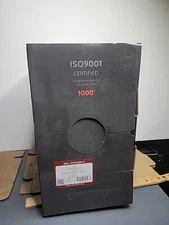 Cat6 Plenum 1000ft Bulk 550 Mhz Ethernet CMP 23 AWG Cable White Ez-pull Box