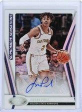 2020-21 Panini Certified Basketball Sophomore Sensation Auto SSAJPL Jordan Poole