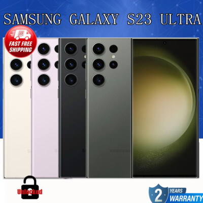New Samsung Galaxy S23 Ultra 5G 256GB 512GB Factory Unlocked ALL MEMORY & COLORS