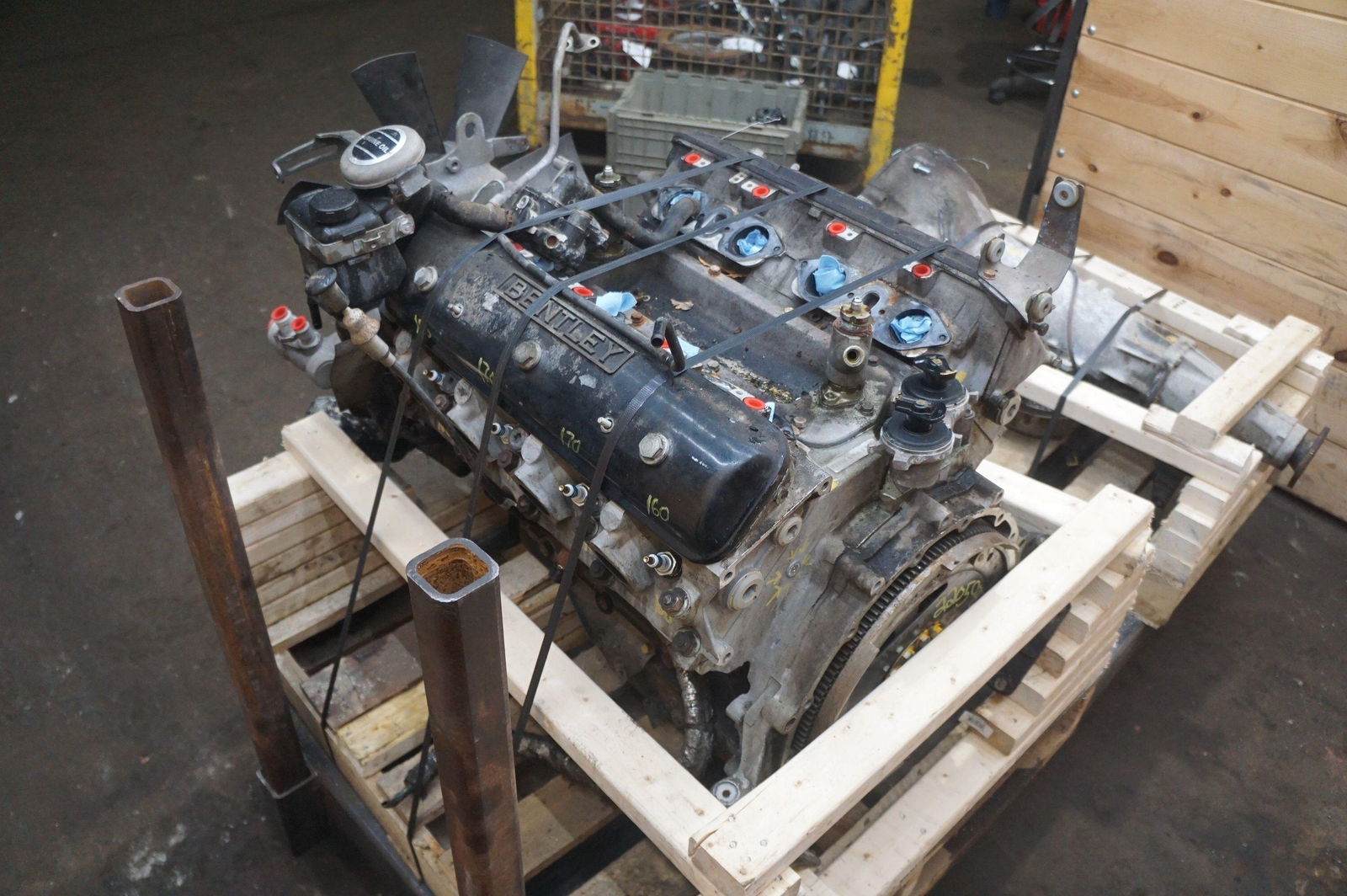 6.75L Turbo V8 Engine Long Block Bentley Turbo R Mulsanne S Brooklands 1990-92