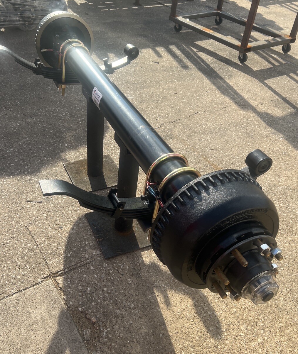 10k Carter Trailer Axle with springs & Ubolts Same As Dexter Trailer
