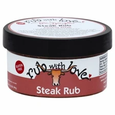 Rub With Love BBQ Seasoning - Choose from Steak, Pork, Salmon, Chicken 2-Pack