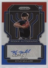 2022 Panini Prizm Rookie Red White & Blue 45/50 Kyle Muller #RA-KM Auto 0h26