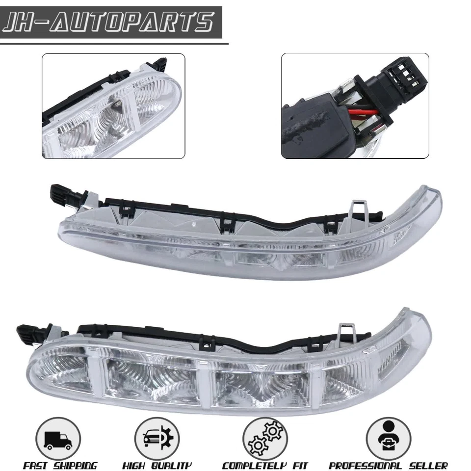 1 Set Front Left & Right Turn Signal Lamp Fits Mercedes-Benz S55 AMG CL55 AMG - Image 2 of 4
