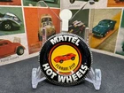 Original Vintage Hot Wheels Redline 1970 FERRARI 312P Metal Button Badge Nice!
