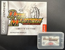 Duel Masters Sempai Legends Limited Edition GBA + Manual Collector Condition, VG
