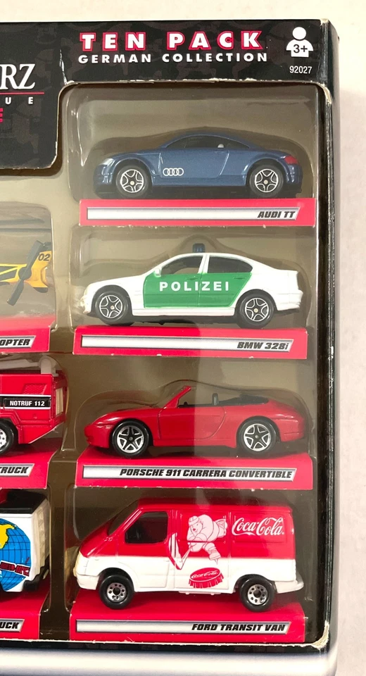 RARE Matchbox FAO SCHWARZ Exclusive GERMAN COLLECTION TEN PACK 2000 - Great Cars - Image 4 of 4