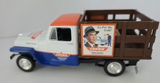 Spec Cast 53 Willys Jeep Stake Bed 125 Scale Bank Rare Crown Oil
