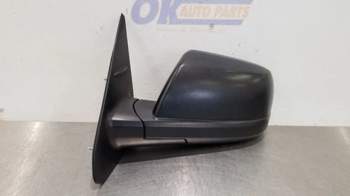 14 TOYOTA TUNDRA POWER EXTERIOR SIDE VIEW MIRROR LEFT DRIVER BLACK TEXTURED