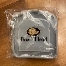 Boars Head Sandwich Container Box Holder Lunch New