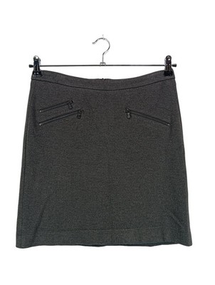 ATELIER GARDEUR Minirock Damen Rock Gr. DE 38 hellgrau Casual-Look