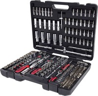 "Ks Tools 1/4\"+3/8\"+1/2\" Chromeplus SteckschlüSsel-Satz, 195-Tlg - 918.0795"