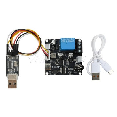 DC6-35V Serial port Control MP3 Voice Broadcast Chip module Custom audio 20W 8MB