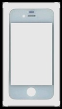 Apple iPhone 4/4s Screen Glass Replacement White