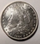 1884-O $1 Morgan Silver Dollar BU Details