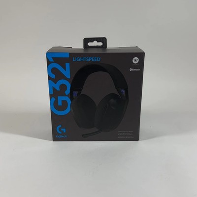 Logitech G321 LIGHTSPEED Earbud Gaming Headset Black 981-001562