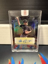2021 Garrett Crochet Electric Yellow Obsidian Autograph Rookie RC Auto SSP /10