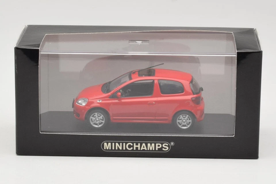 430166062 Toyota Yaris TS Red Minichamps 1/43 - Image 4 of 4