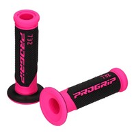 Progrip 732 Double Density Road Grips Griffe Griffgummis Offen Schwarz/Neonpink
