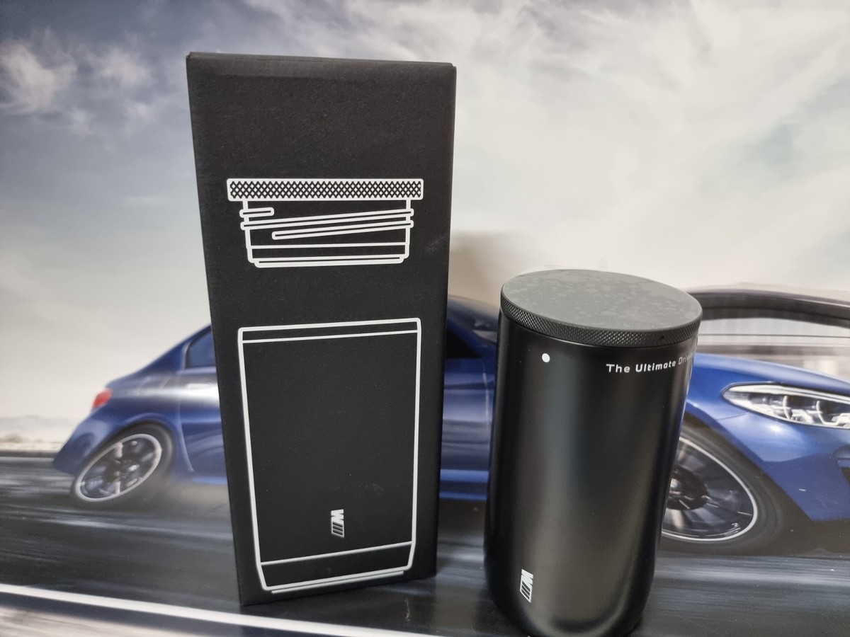 NEW BMW M SPORT THERMO MUG M LOGO TRAVEL COFFEE MUG BLACK 330ML