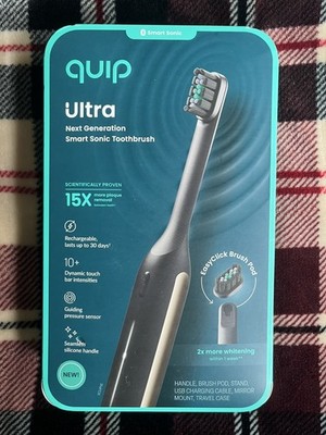 Quip Ultra Next Generation Smart Sonic Electric Toothbrush - Brand New 