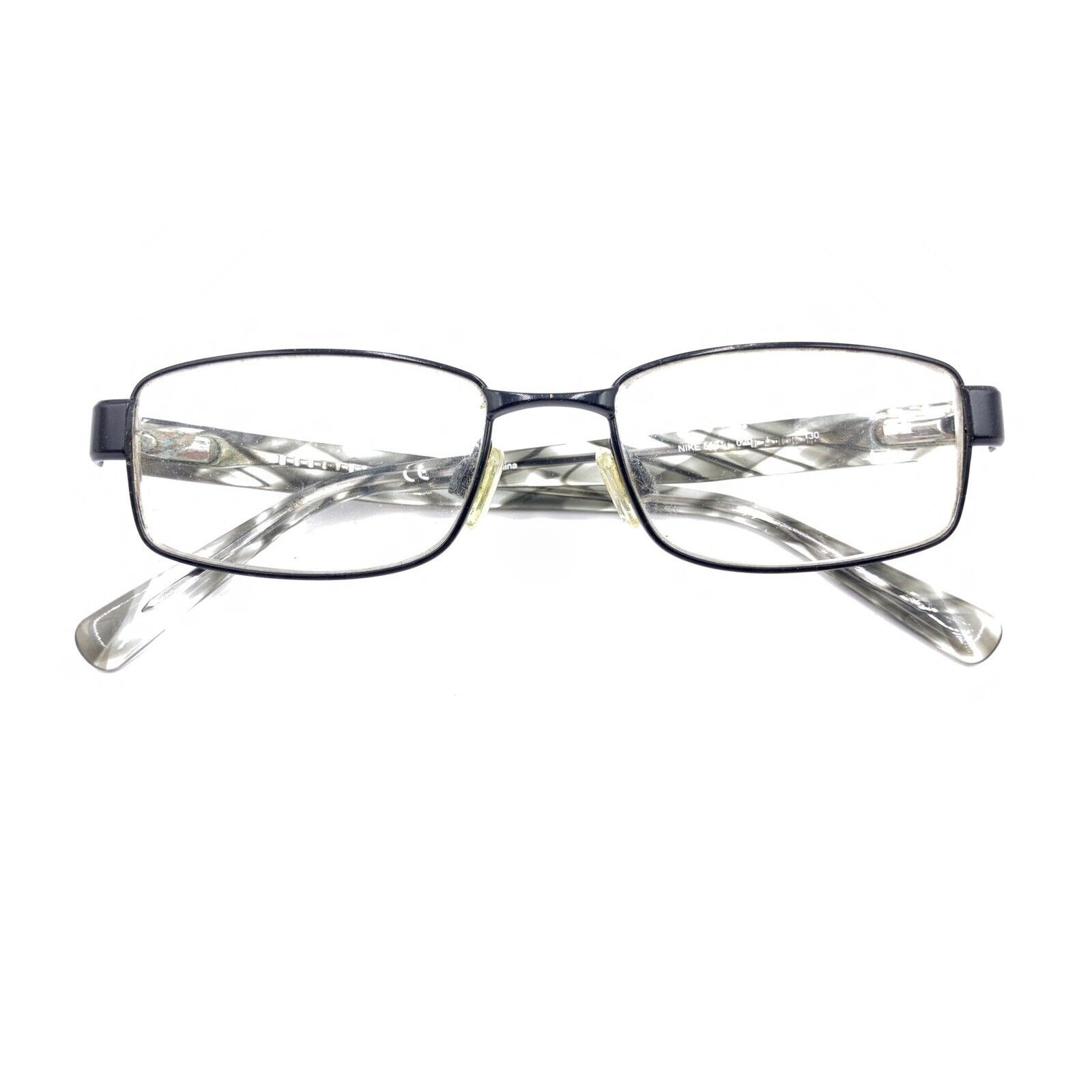 Nike 5571 020 Black Rectangle Eyeglasses Frames 48-15 130 Designer Kids Light thumbnail 12