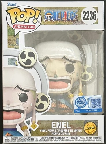 Funko Pop One Piece Enel #2236 Chase Target Exclusive Brand New Corner Crease