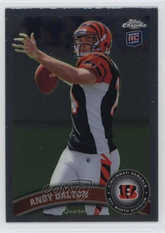 2011 Topps Chrome Andy Dalton (Ball in Right Hand) #51 0zc4