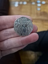 2018 Fifty Pence Coin, Circulated, 1918 Representation of the People Act 50p