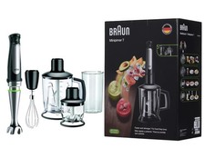 Image of Braun MultiQuick7 Hand Blender with Smart Speed Control 1.25L 1000W Black MQ7045