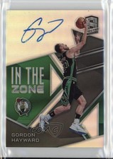 2018-19 Panini Spectra In the Zone Auto 47/75 Gordon Hayward #IZ-GHW Auto 12w4