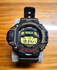 Casio G-SHOCK DW-6700 Twin Sensor Digital Quarz Armbanduhr schwarz 200 m