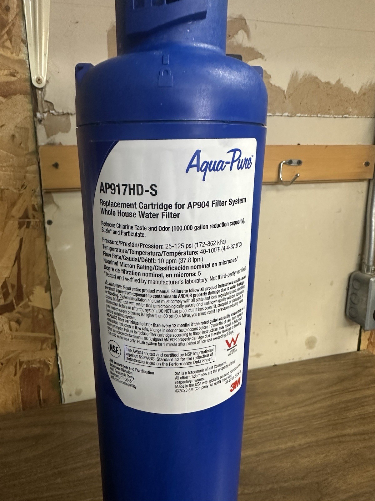 Replacement, Whole House Sanitary Quick Change W...