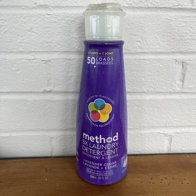 Method Laundry Detergent Lavender Cedar 50 Loads Sealed Discontinued HTF RARE￼