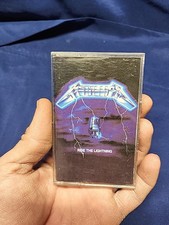 Metallica Ride the Lightning Cassette Tape 60396-4 Elektra/Asylum Records 1984