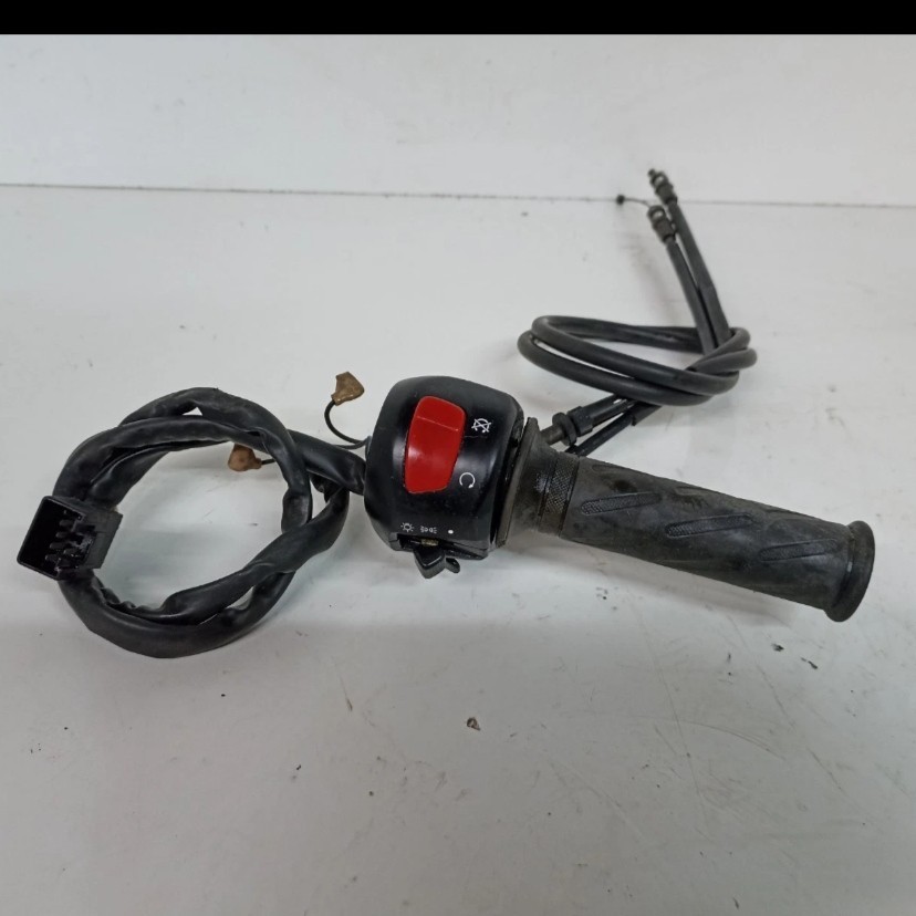 Comando Gas Suzuki Gsxr 750 1999 2003 Pulsantiera Devio Luce Cavi Acceleratore