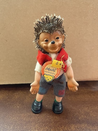 ANCIEN JOUET ORIGINAL hérisson Peter MECKI STEIFF GERMANY EUR 20,00 - FR