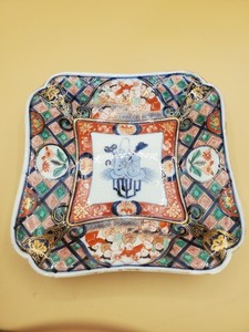 Japanese Imari Square Bowl Set Of 2