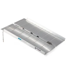 Titan Ramps 3' Single-Fold Wheelchair Ramp - 600 lb. Capacity