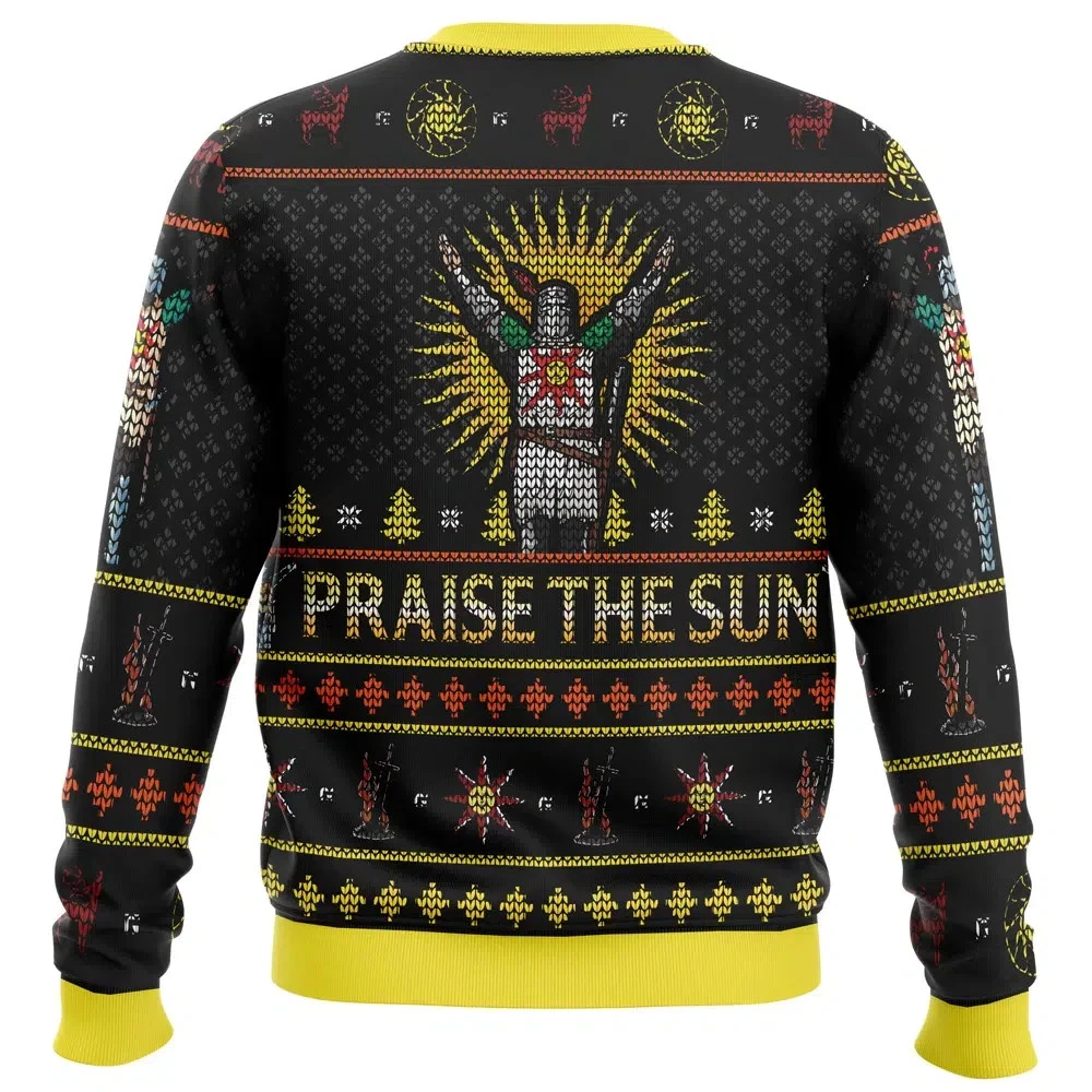 Dark Souls Praise the Sun Ugly Christmas Sweater
