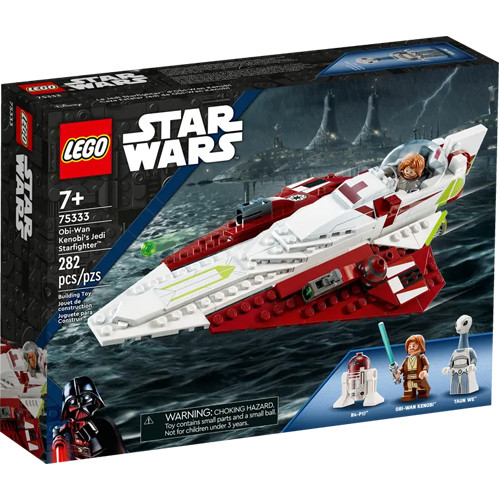 LEGO Star Wars 75333 Obi-Wan Kenobi�s Jedi Starfighter - Brand New & Sealed