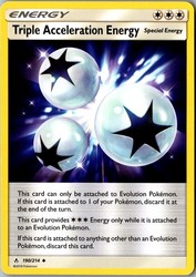 Triple Acceleration Energy 190/214 Uncommon Unbroken Bonds