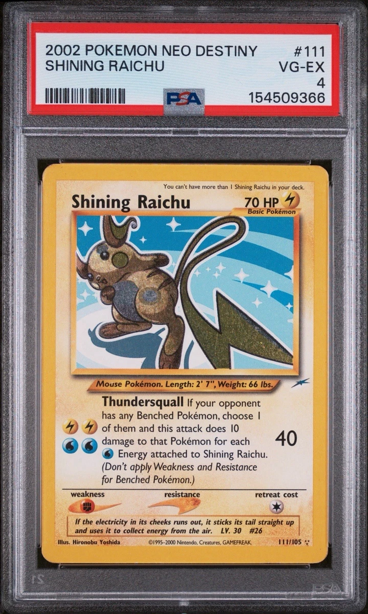 Shining Raichu for sale | eBay