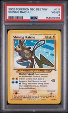 Neo Destiny Shining Raichu Holo 111/105 Secret Rare Graded PSA 4 on eBay