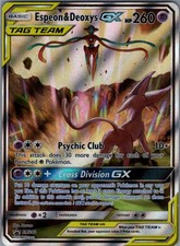 Espeon & Deoxys GX Promo SM Promos SM240 NM on eBay