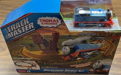 Thomas & Friends TrackMaster Breakaway Bridge Set -- motorized train NEW