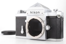 Near MINT Nikon F Eye Level Silver 35mm SLR Film Camera Body From JAPAN