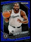 2024 Panini Prizm Black Basketball Blue Shimmer FOTL Kawhi Leonard #167