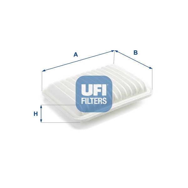 Luftfilter Ufi 30.554.00 Filtereinsatz FüR Toyota Yaris Verso Rav Avensis Auris-image