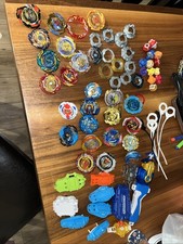 Beyblade Burst Takara Tomy Lot Bulk Complete Parts Spin Tops Included Rare